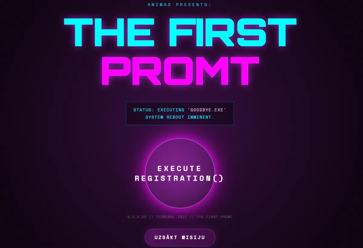 The First Prompt